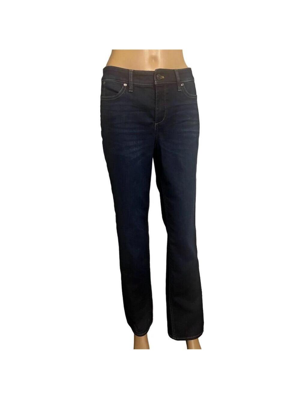 Talbots Bootcut Jeans NWOT 4 Blue Dark Wash Five-Pocket